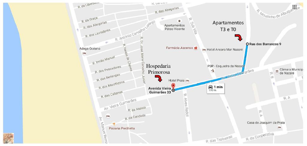 Hospedaria A Primorosa Nazare Exterior photo